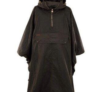 Outback Trading Men's Brown Hooded Poncho